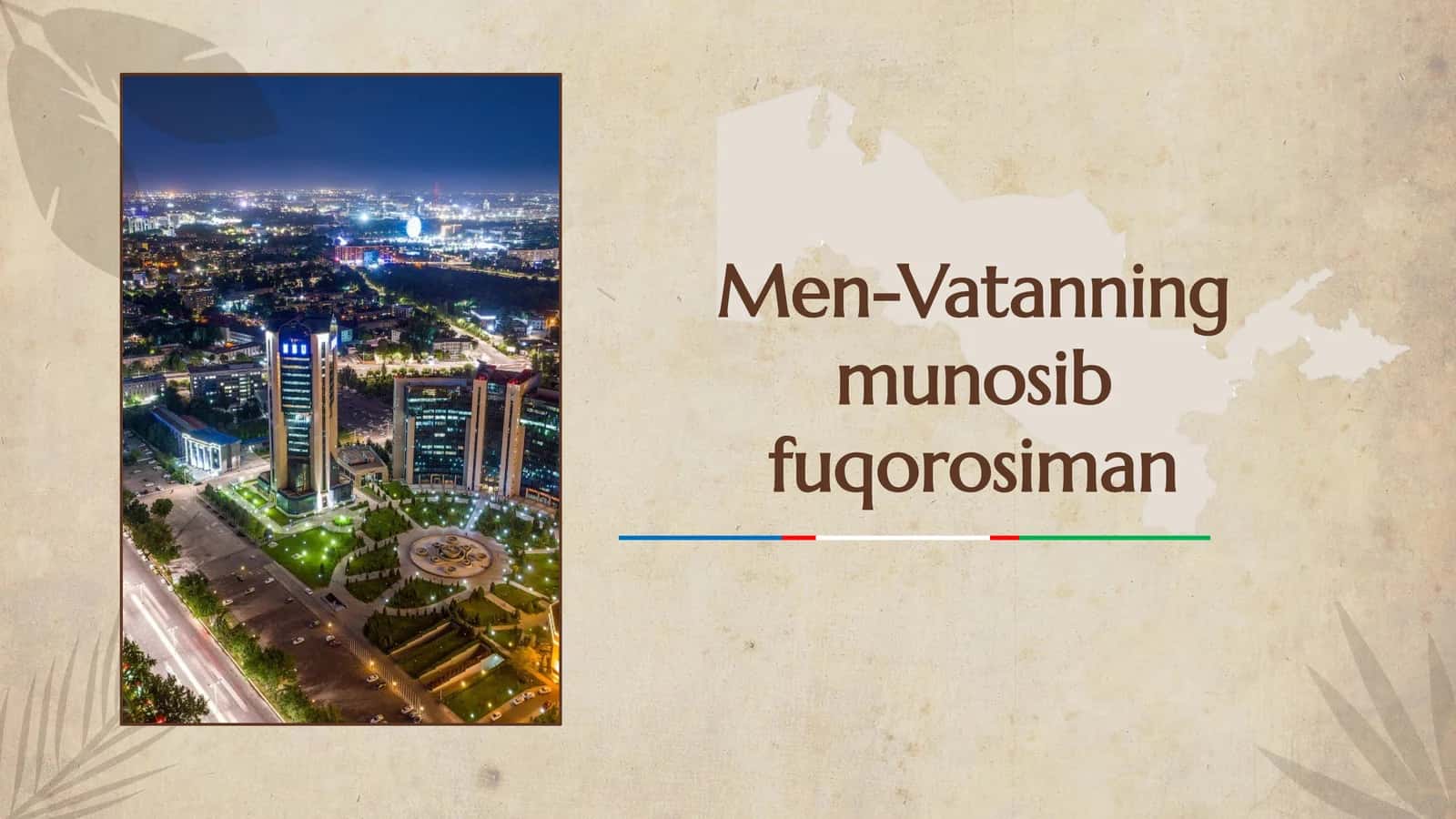 Men-Vatanning munosib fuqorosiman 1