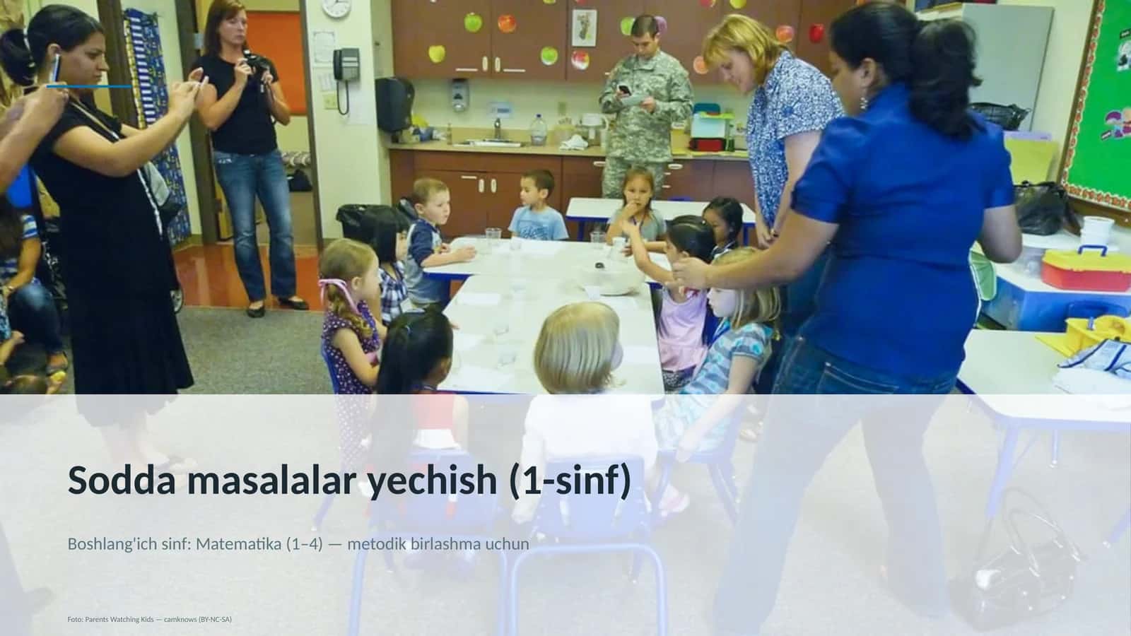 Sodda masalalar yechish (1-sinf) 1