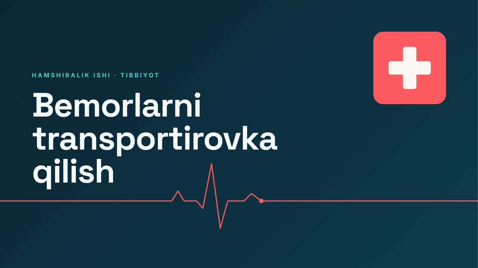 Bemorlarni transportirovka qilish 1