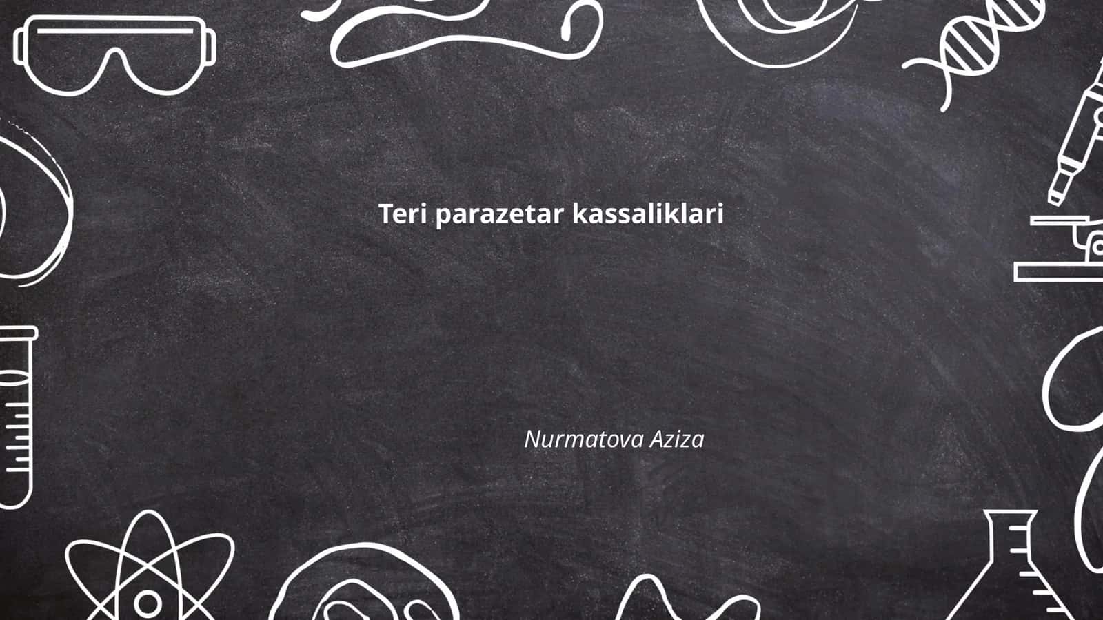 Teri parazetar kassaliklari 1