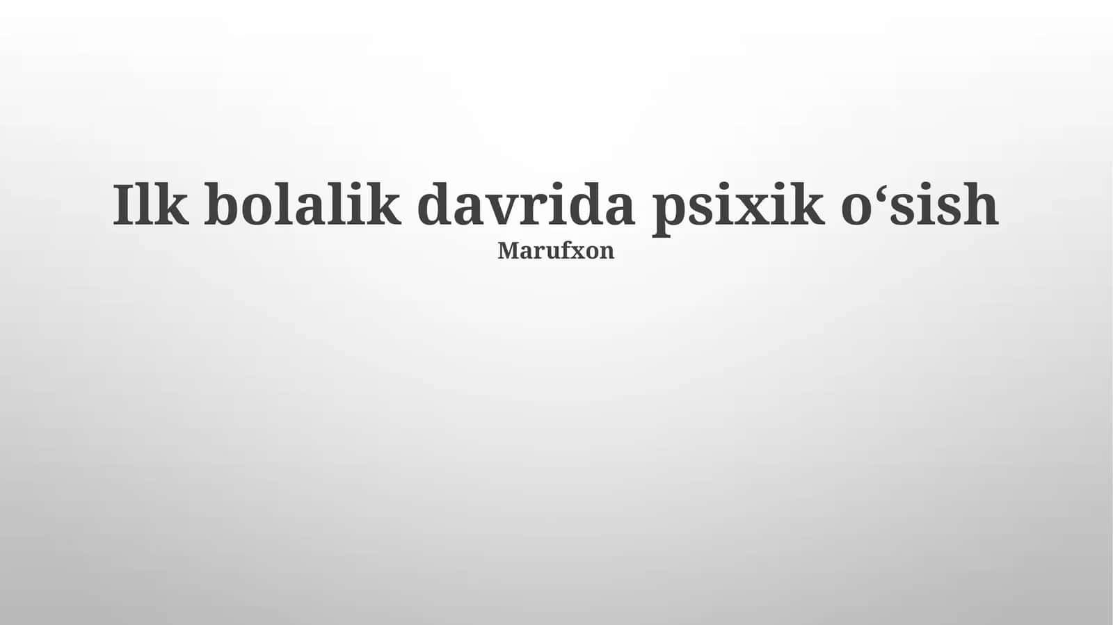 Salomatlik va Farovonlikni Ta’minlash Strategiyalari 1