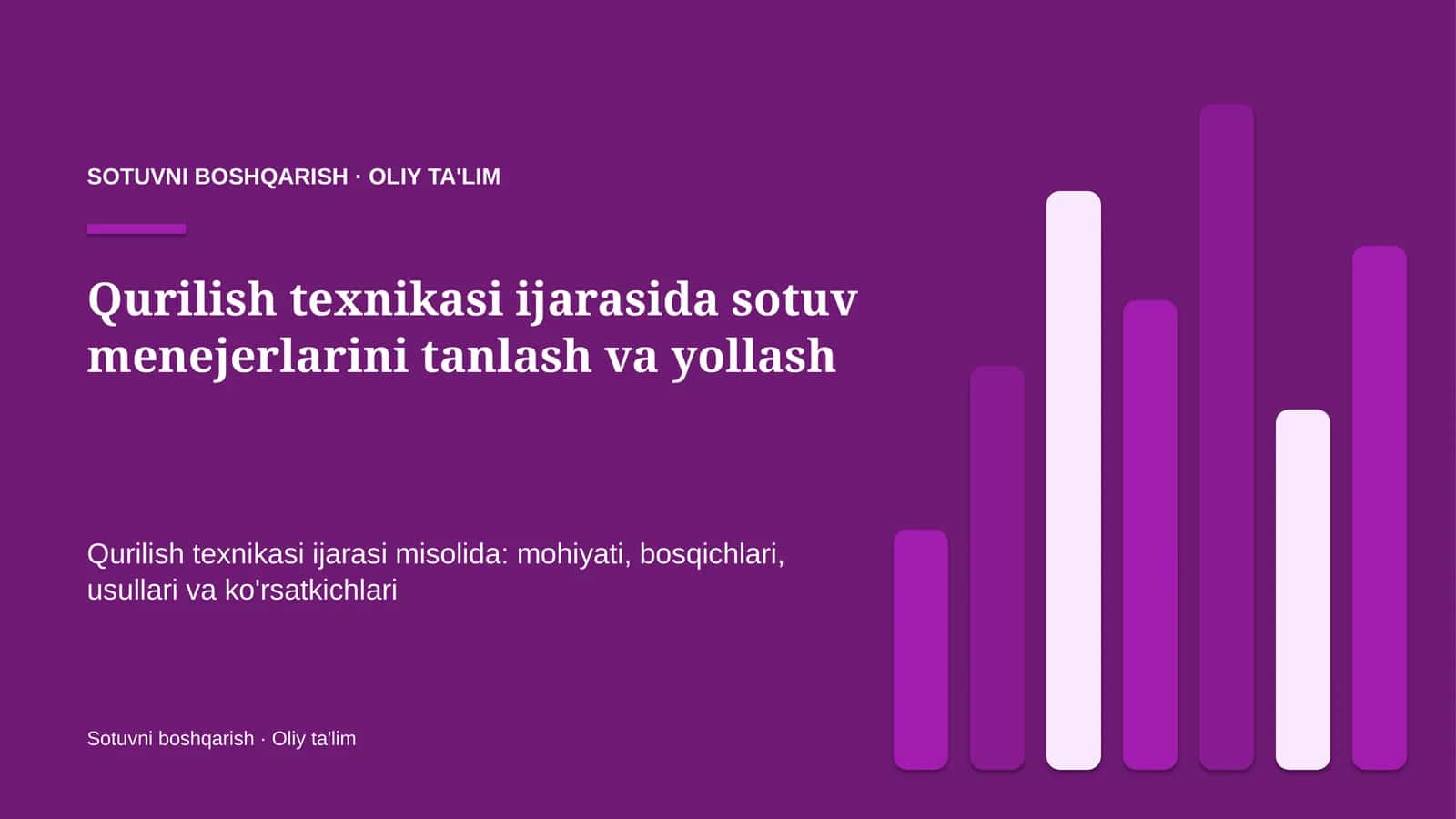 qurilish texnikasi ijarasida sotuv menejerlarini tanlash va yollash 4722 1