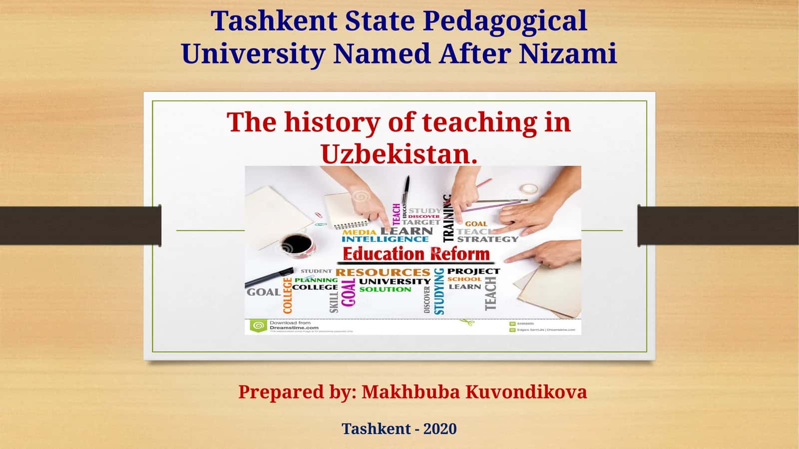 The history of teaching in Uzbekistan 1