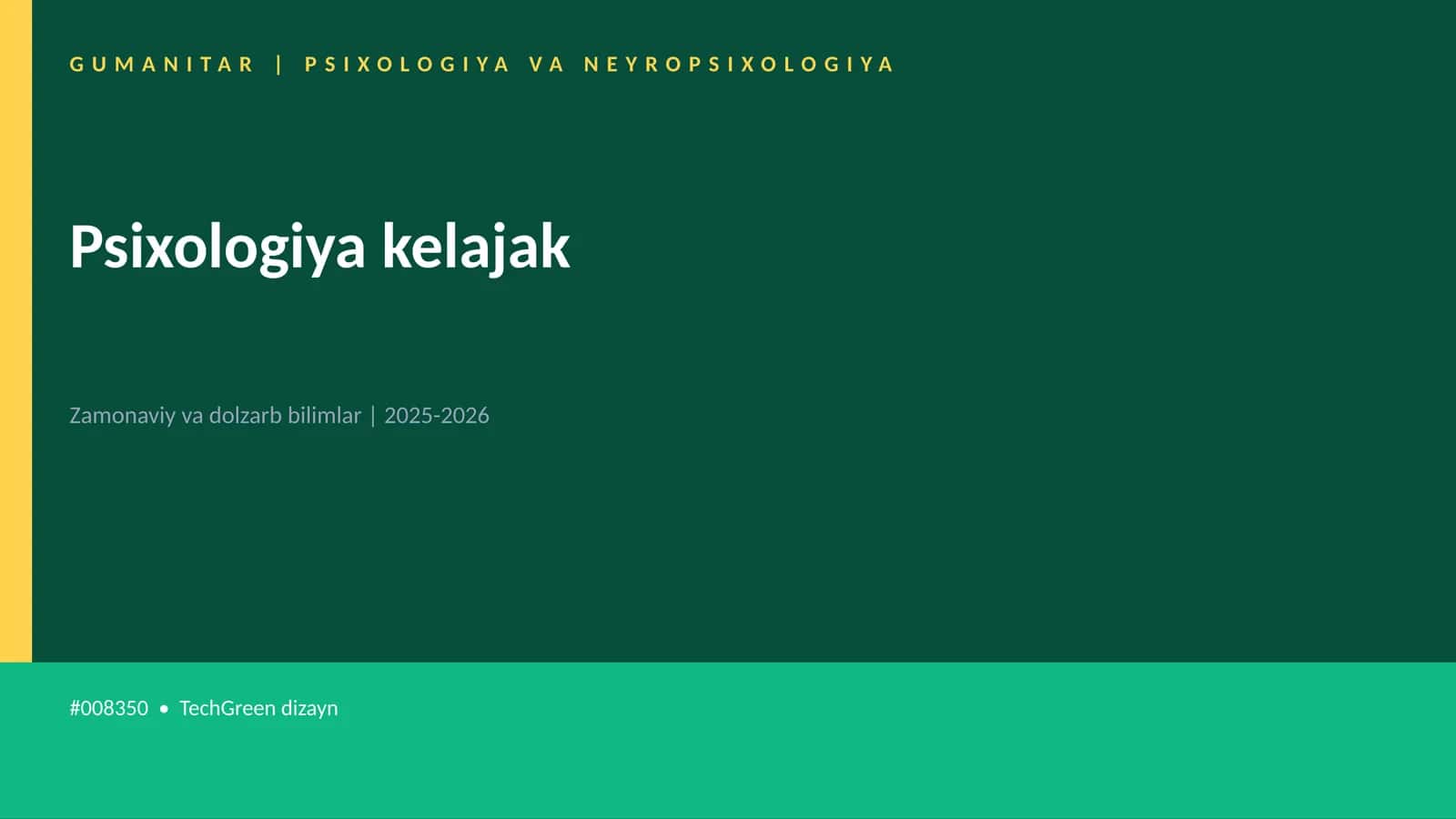 Psixologiya kelajak 1