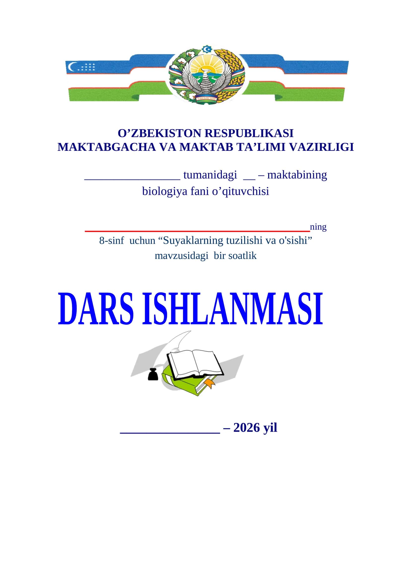 8-sinf biologiya .Suyaklarning tuzilishi va o'sish 1