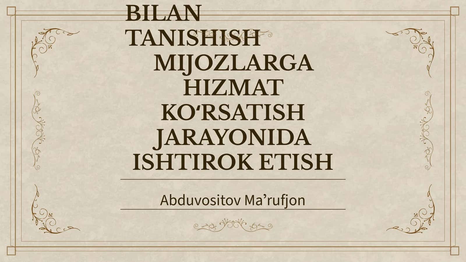 Mikrokredit Bankda 3 Haftalik Amaliyot 1