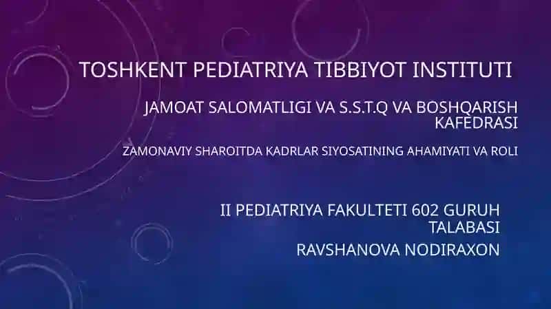 Jamoat salomatligidan prezintatsiya 1