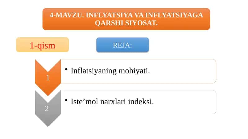 Inflatsiya haqida 1