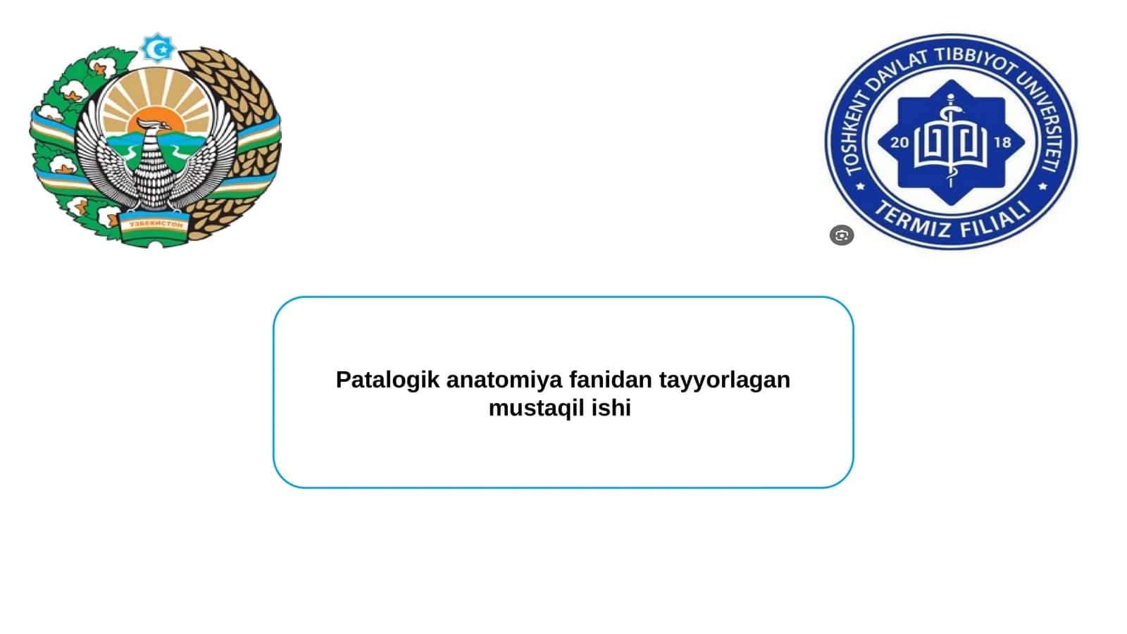 Oʻpkaning obstruktiv va restriktiv kasalliklari, o'smalar va plevra kasalliklari 1