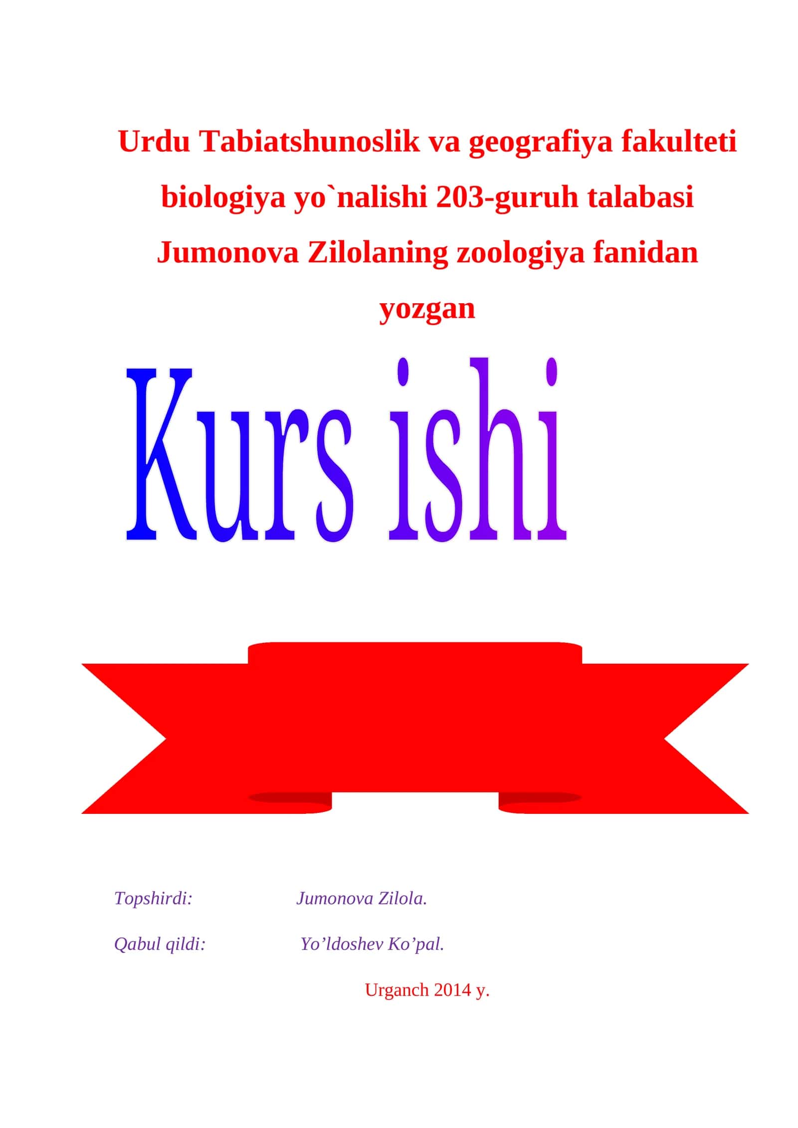 Primatlar biologiyasi va ahamiyati 1