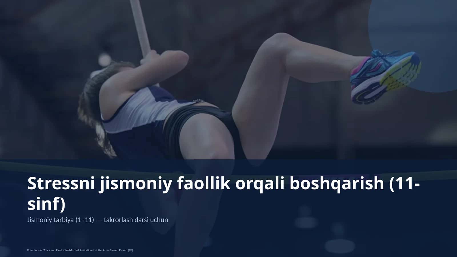 Stressni jismoniy faollik orqali boshqarish (11-sinf) 1