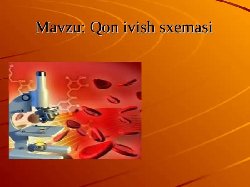 Qon ivish sxemasi 1