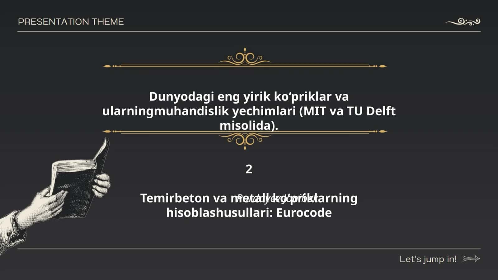 Temirbeton va metall ko‘priklarning hisoblashusullari: Eurocode 1