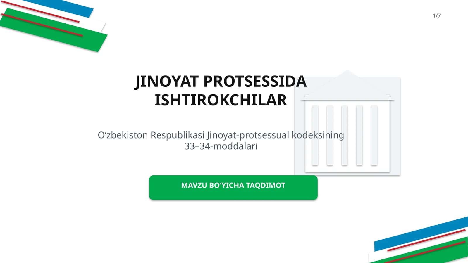 JINOYAT PROTSESSIDAISHTIROKCHILAR 1