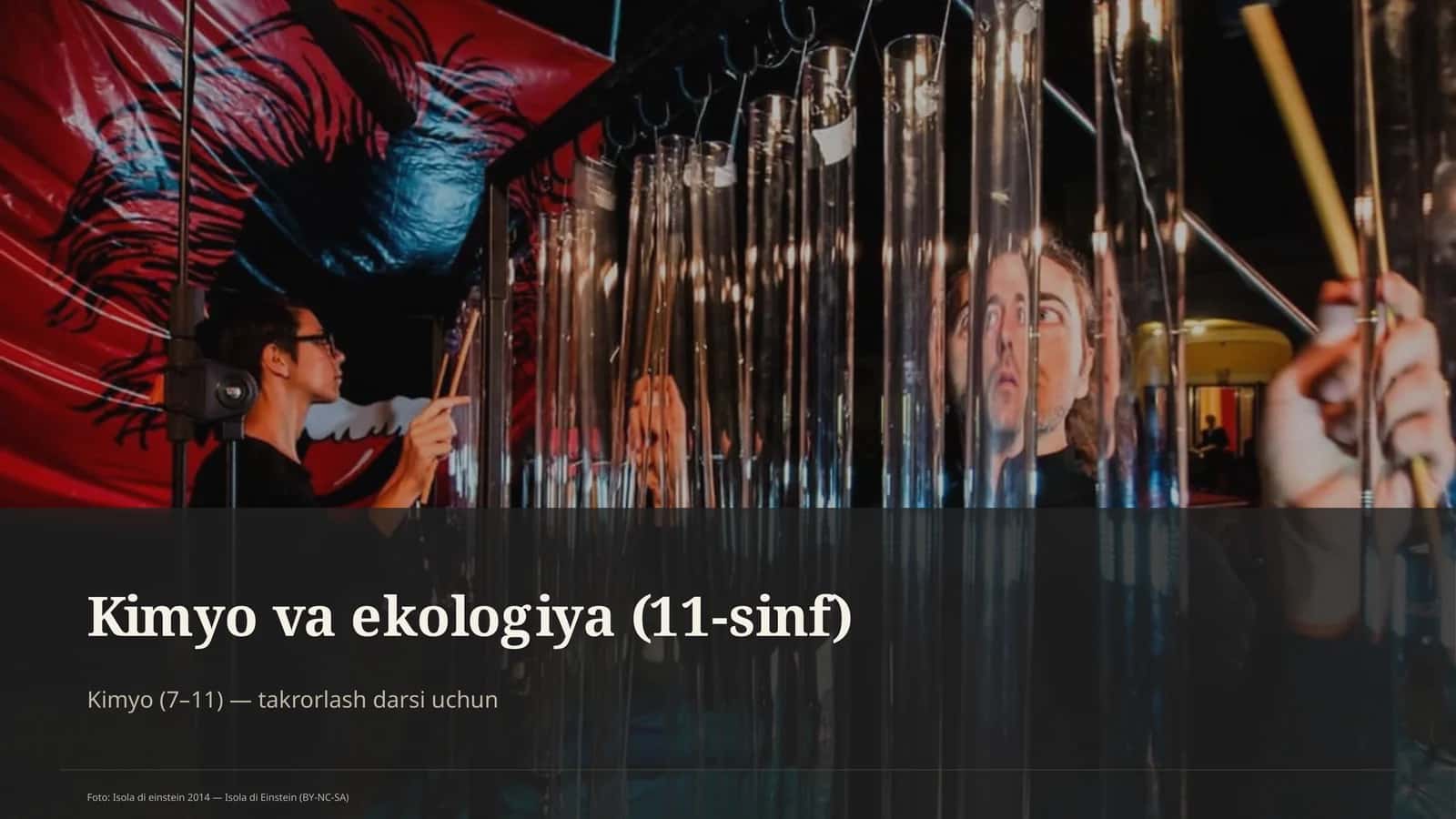 Kimyo va ekologiya (11-sinf) 1