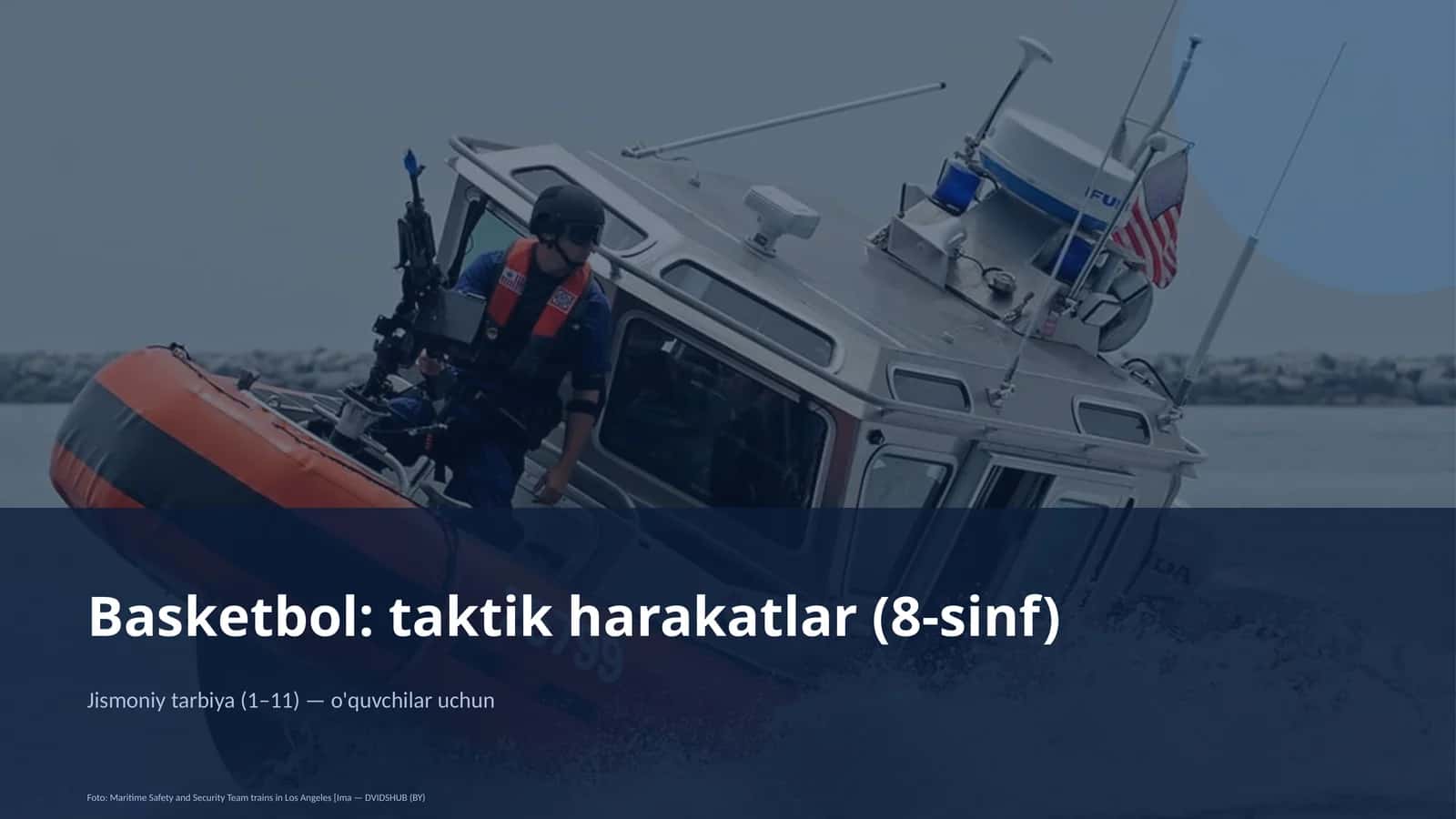 Basketbol: taktik harakatlar (8-sinf) 1