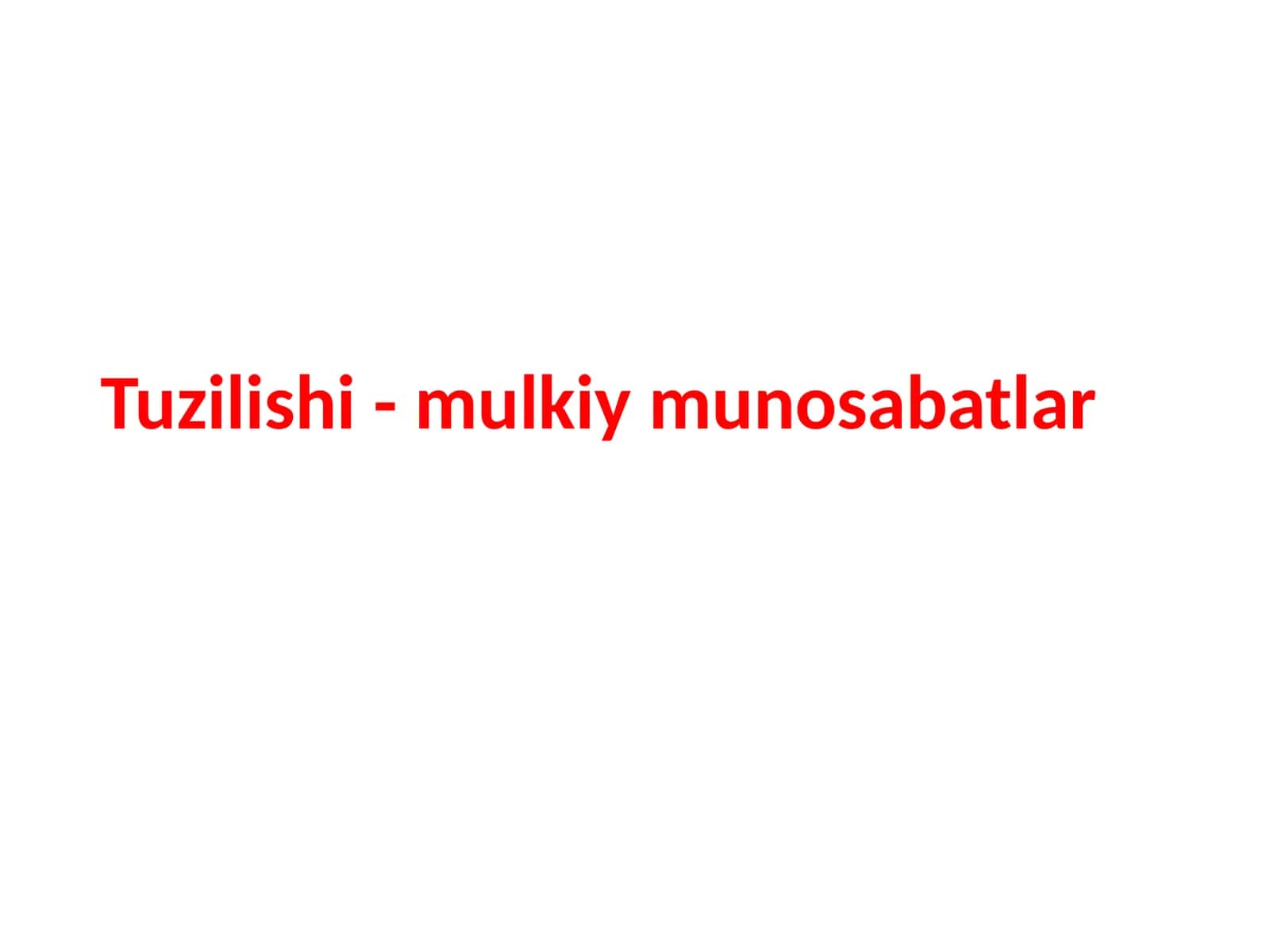 Tuzilish 1