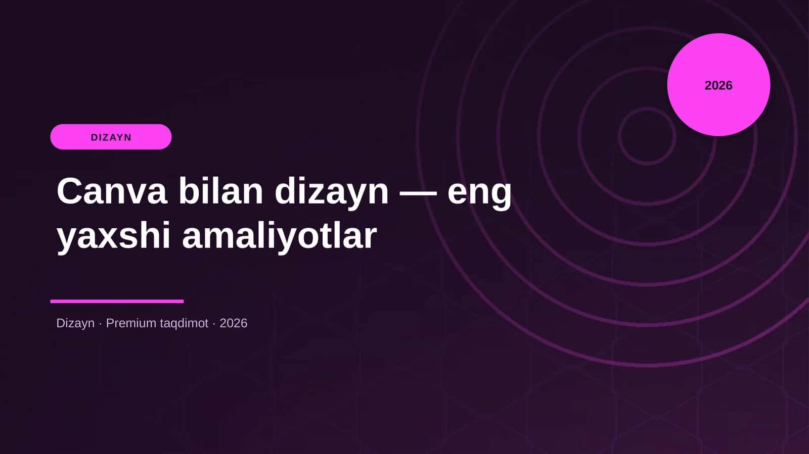 Canva bilan dizayn — eng yaxshi amaliyotlar 1