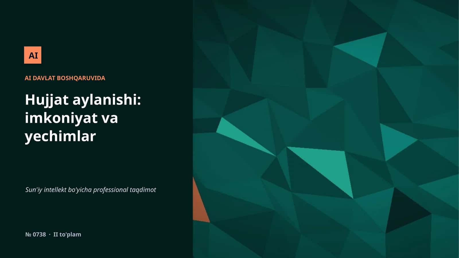 AI DAVLAT BOSHQARUVIDA 1