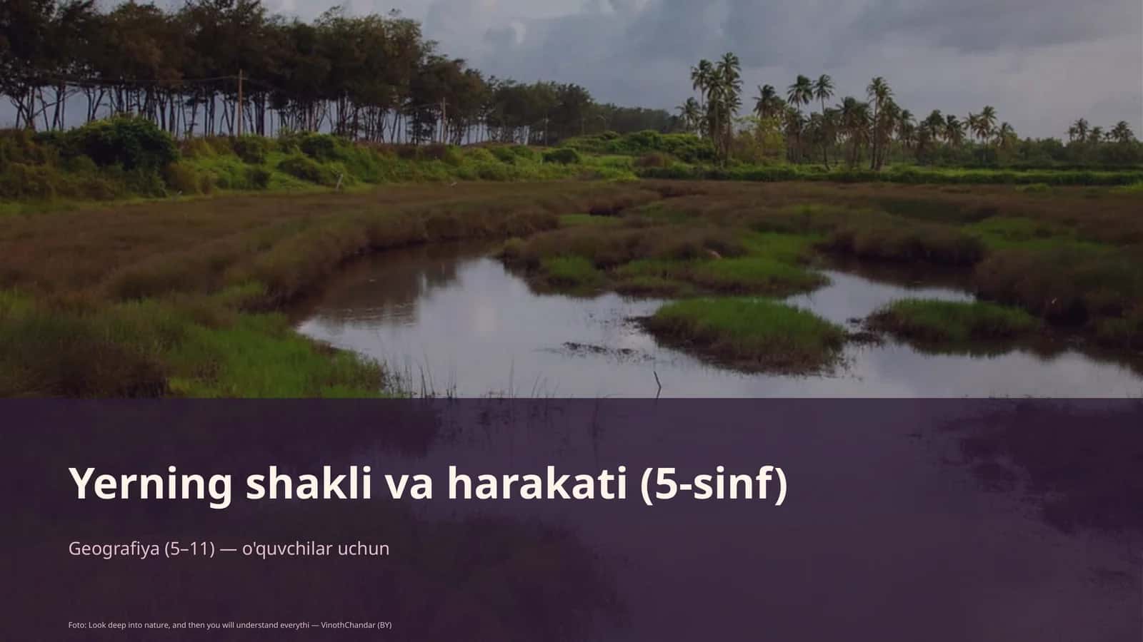Yerning shakli va harakati (5-sinf) 1