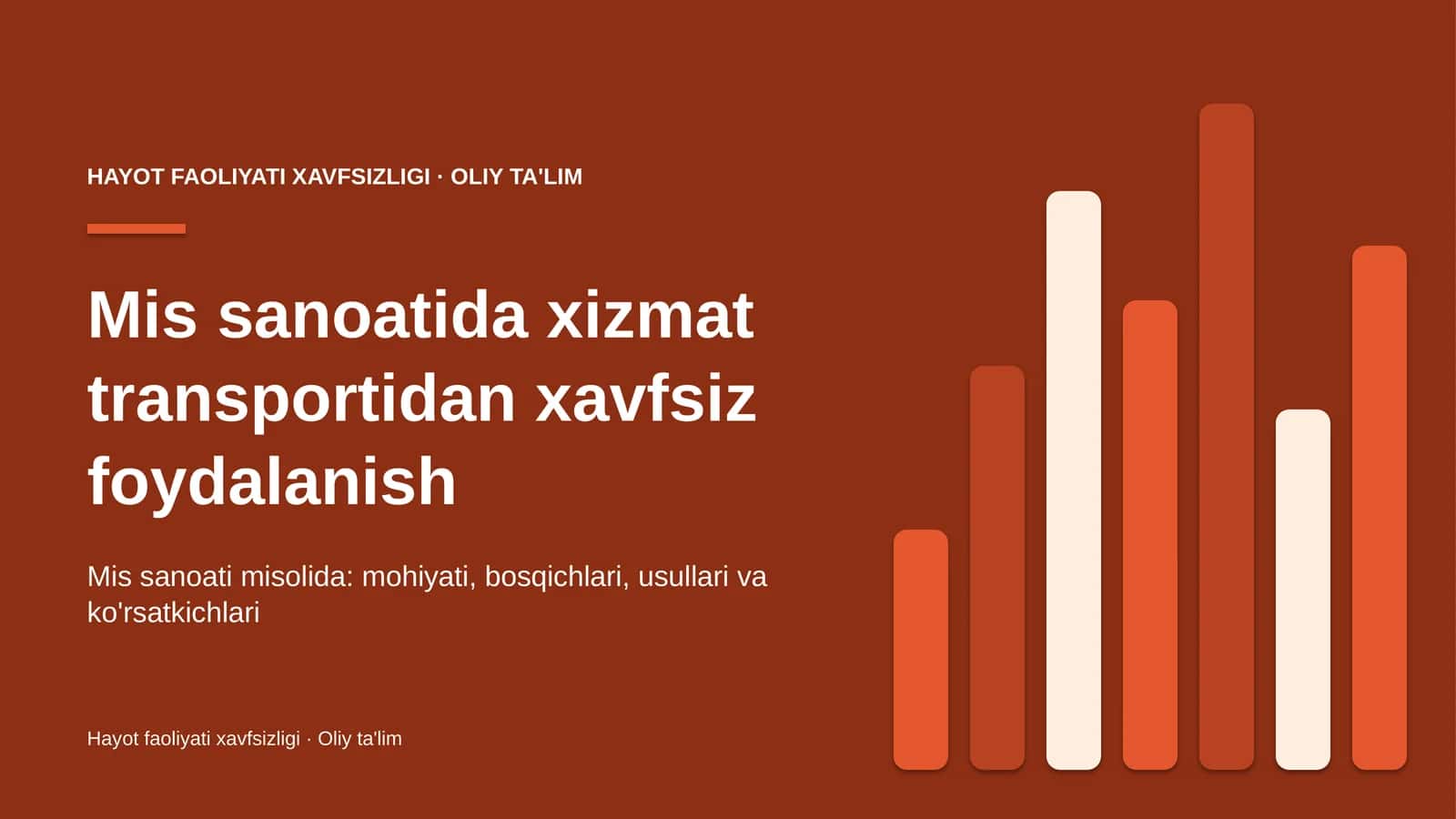 mis sanoatida xizmat transportidan xavfsiz foydalanish 6465 1