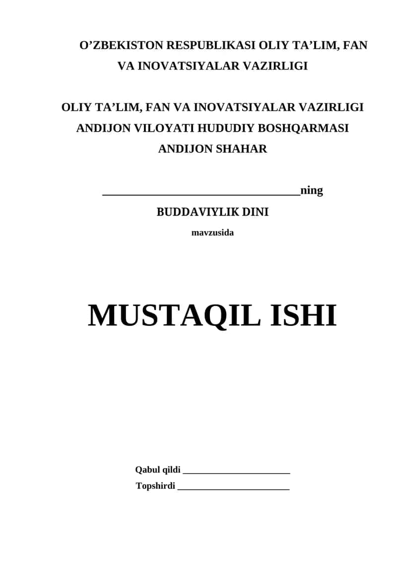 Buddaviylik Dini (BUDDAVIYLIK DINI) 1