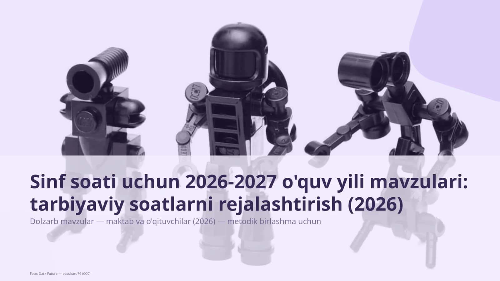 Sinf soati uchun 2026-2027 o'quv yili mavzulari: tarbiyaviy soatlarni rejalashtirish (2026) 1