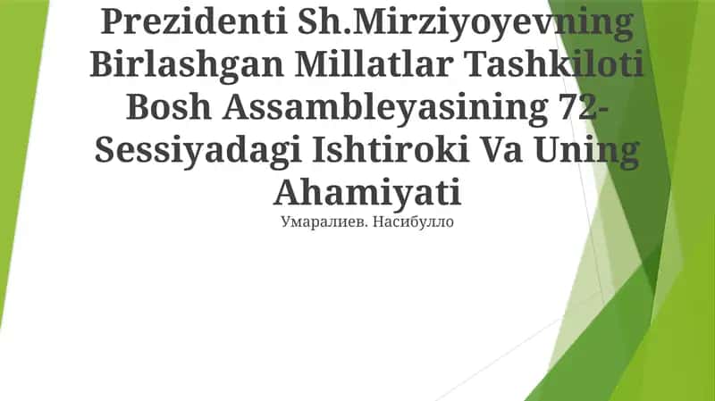 Prezident Murojaatnomasi 1