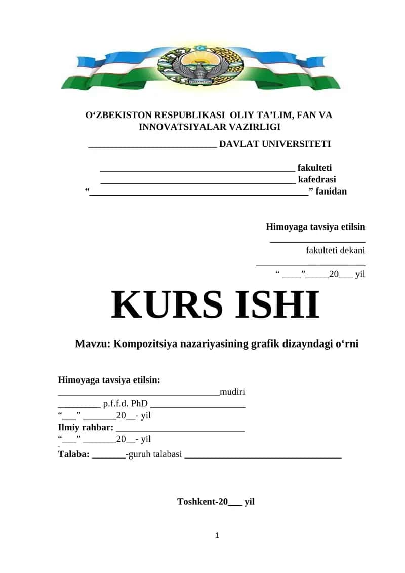 KOMPOZITSIYA NAZARIYASINING GRAFIK DIZAYNDA O‘RNI 1