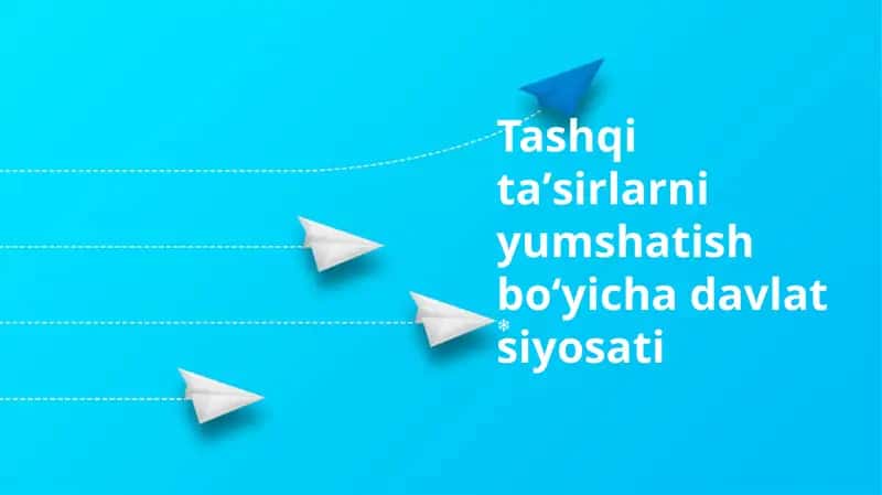 Tashqi ta'sirlarni yumshatish boʻyicha davlat siyosati 1