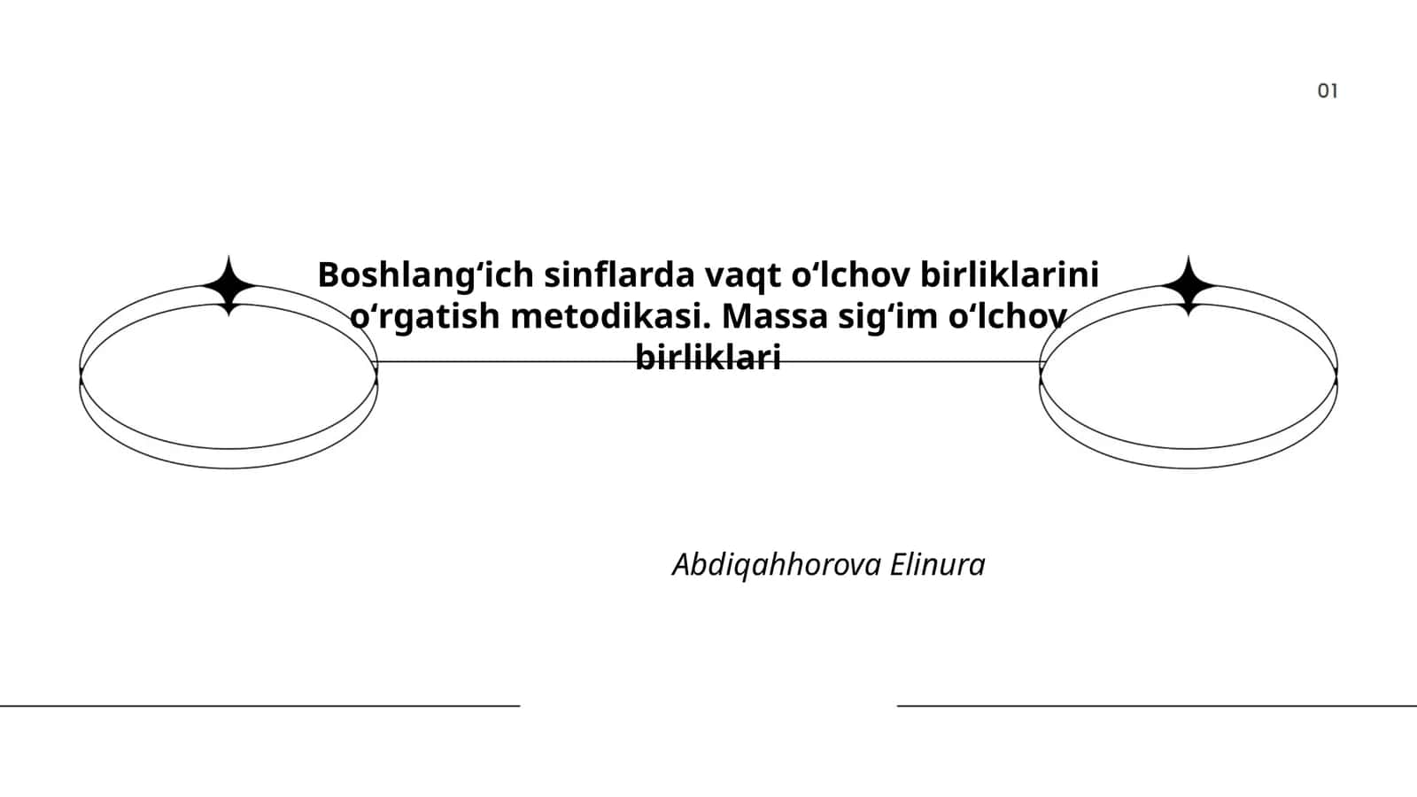 Vaqt oʻlchov birliklarini oʻrgatish metodikasi 1