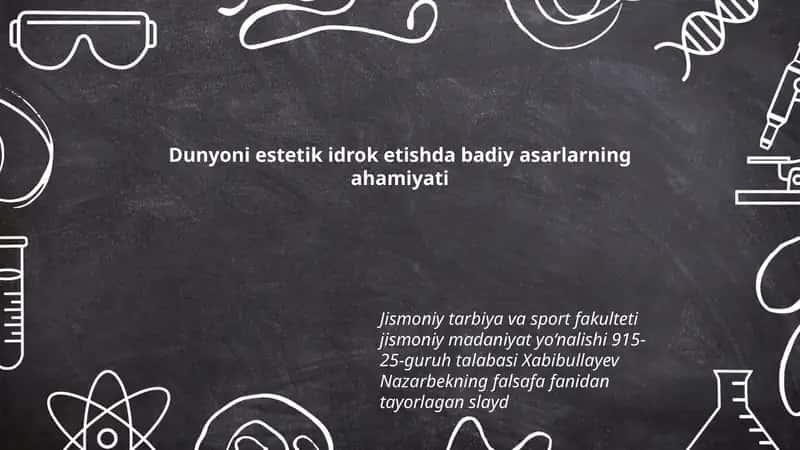 Xabibullayev Nazarbekning falsafa fanidan tayorlagan slayd 1