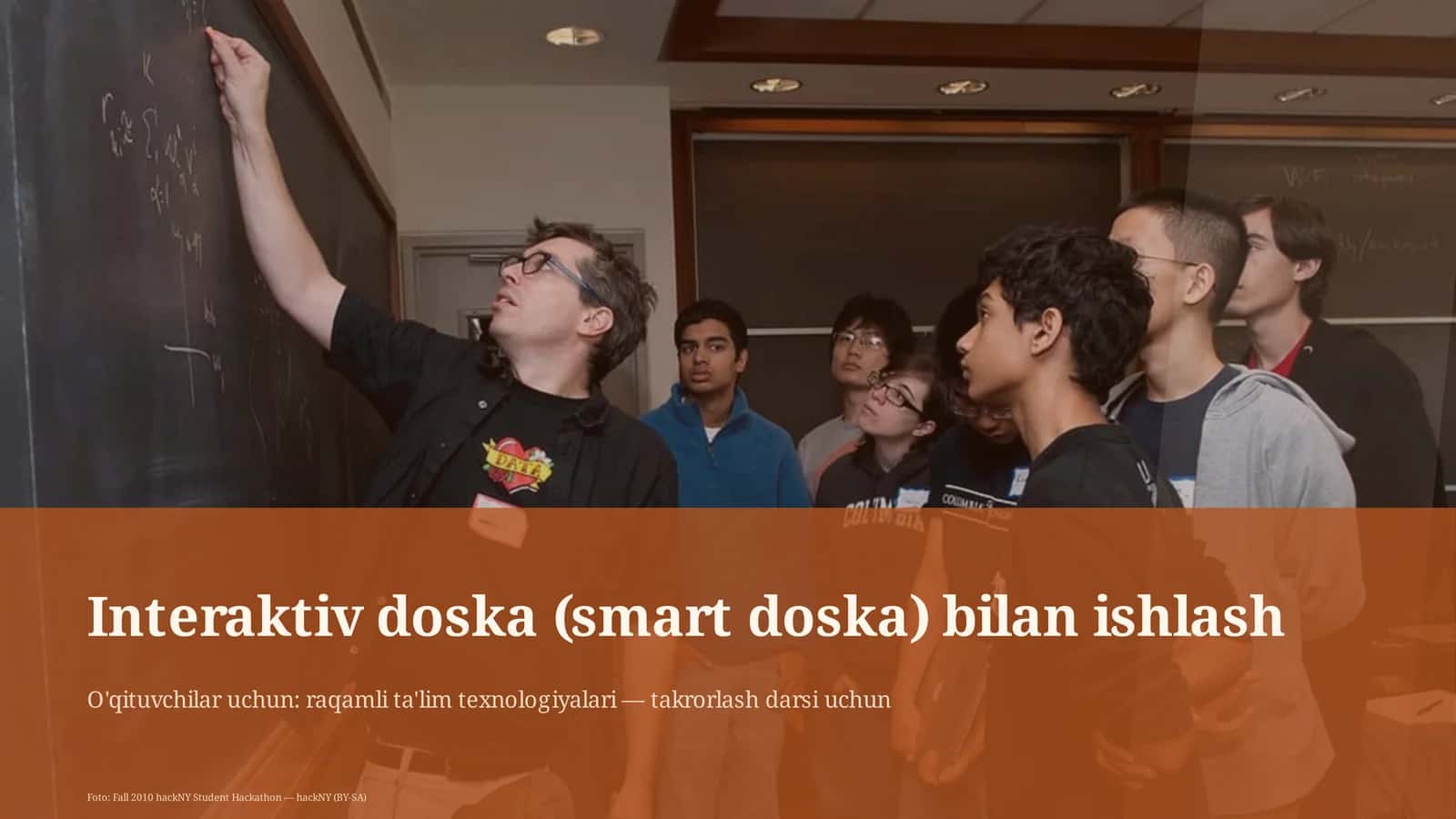 Interaktiv doska (smart doska) bilan ishlash 1