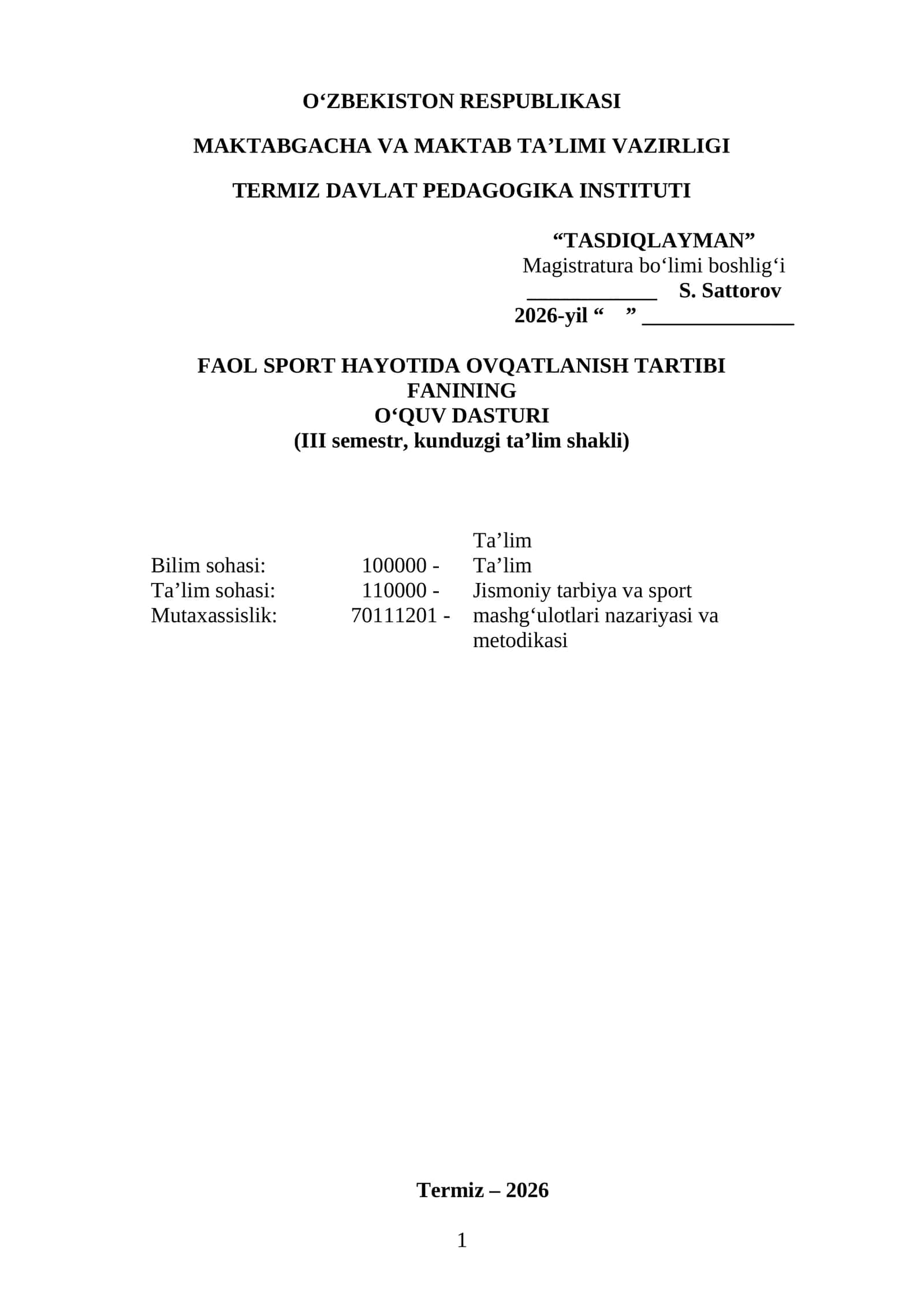 faol sport hayotida ovqatlanish tartibi 1