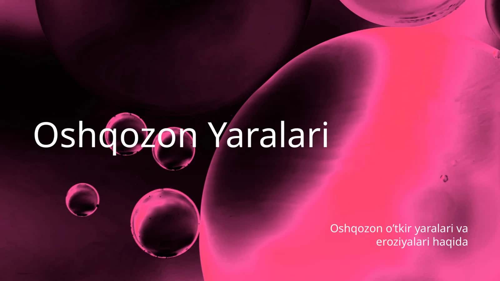 Oshqozon Yaralari 1