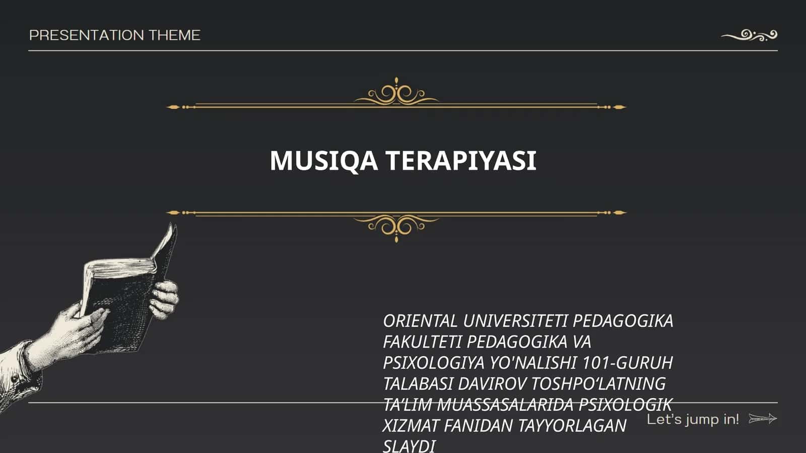 MUSIQA TERAPIYASI 1