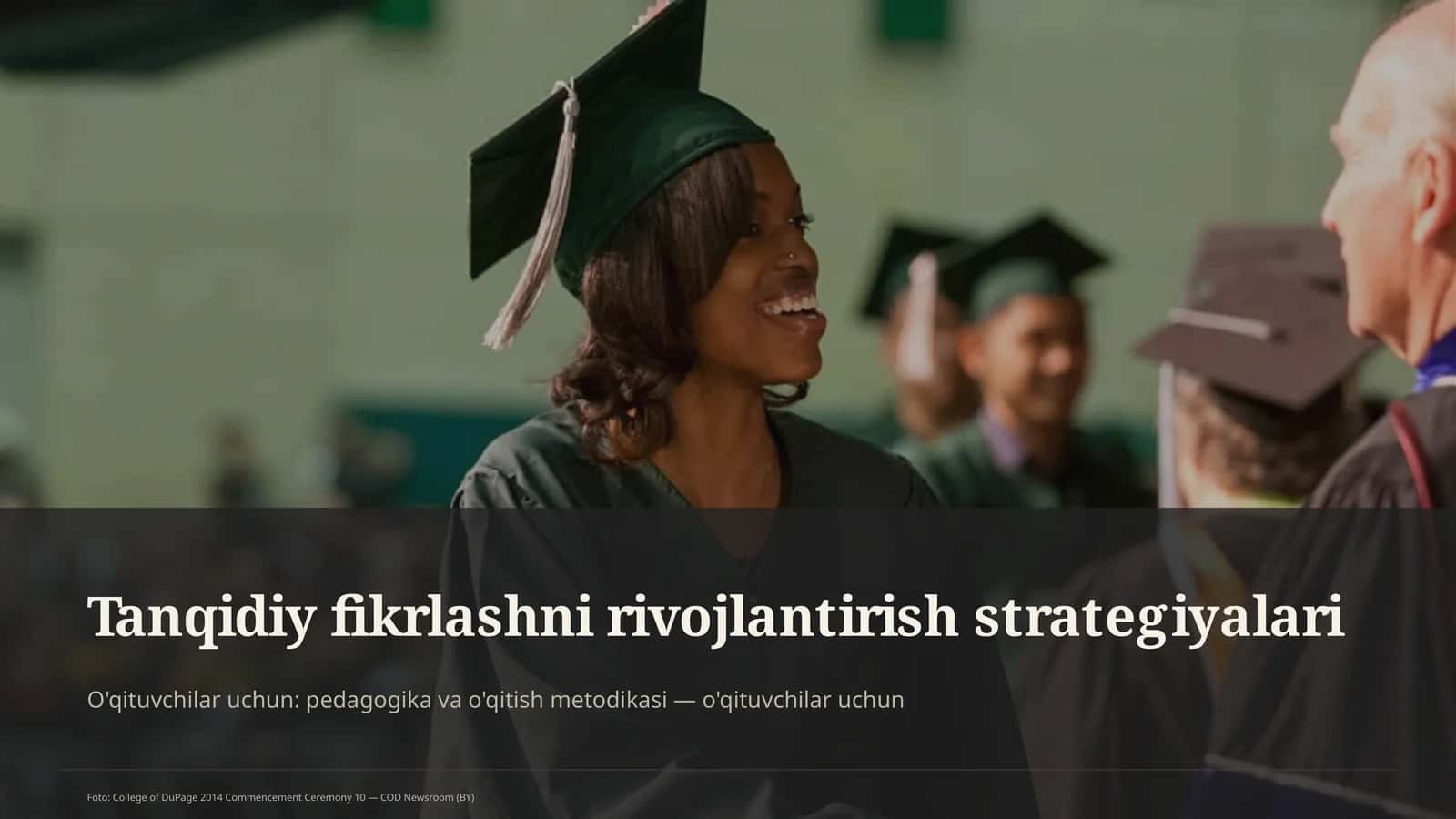 Tanqidiy fikrlashni rivojlantirish strategiyalari 1