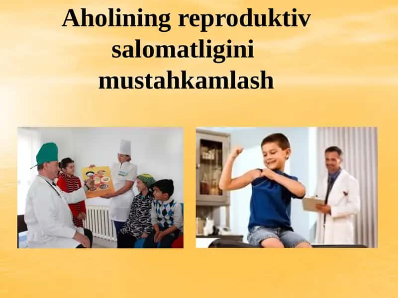 Aholining reproduktiv salomatligini mustahkamlash 1