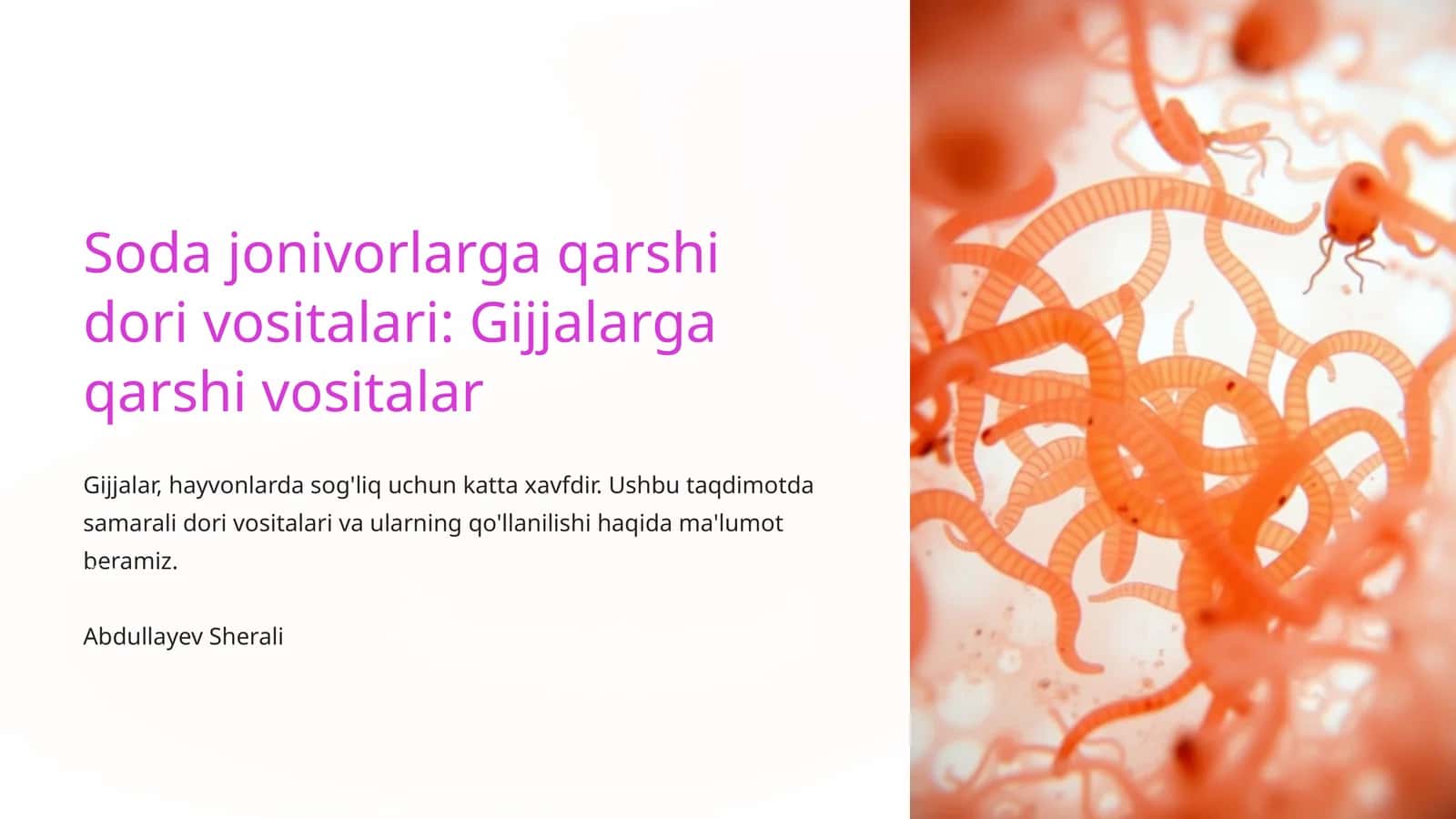 Gijjalarga qarshi dori vositalari 1