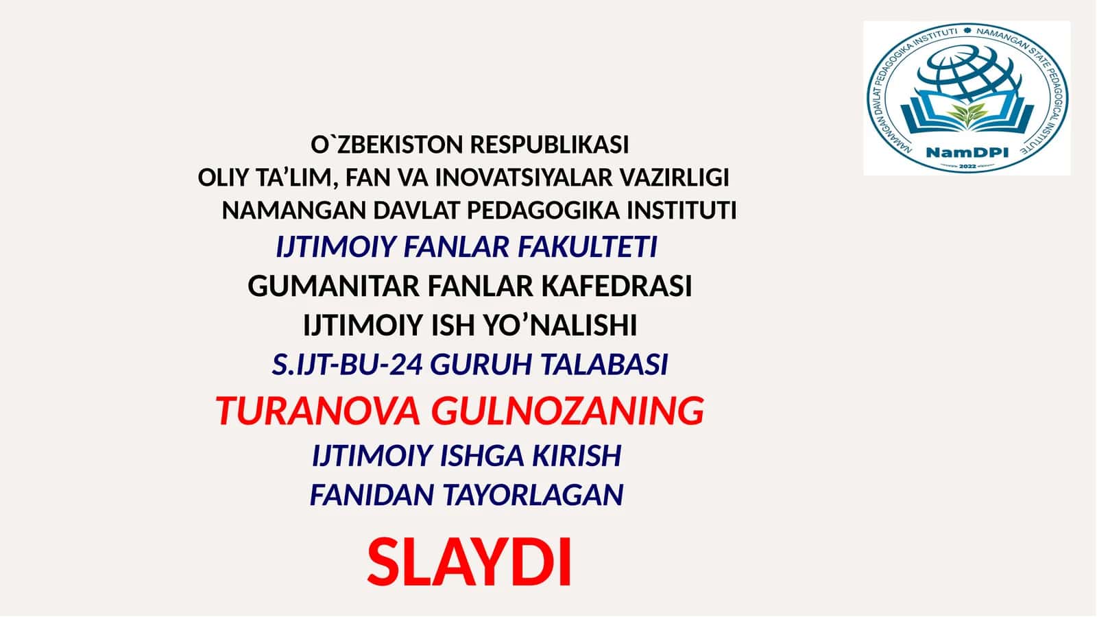 Slayd: Zamonaviy jamiiyatda ajralishlar va uning oqibatlari 1
