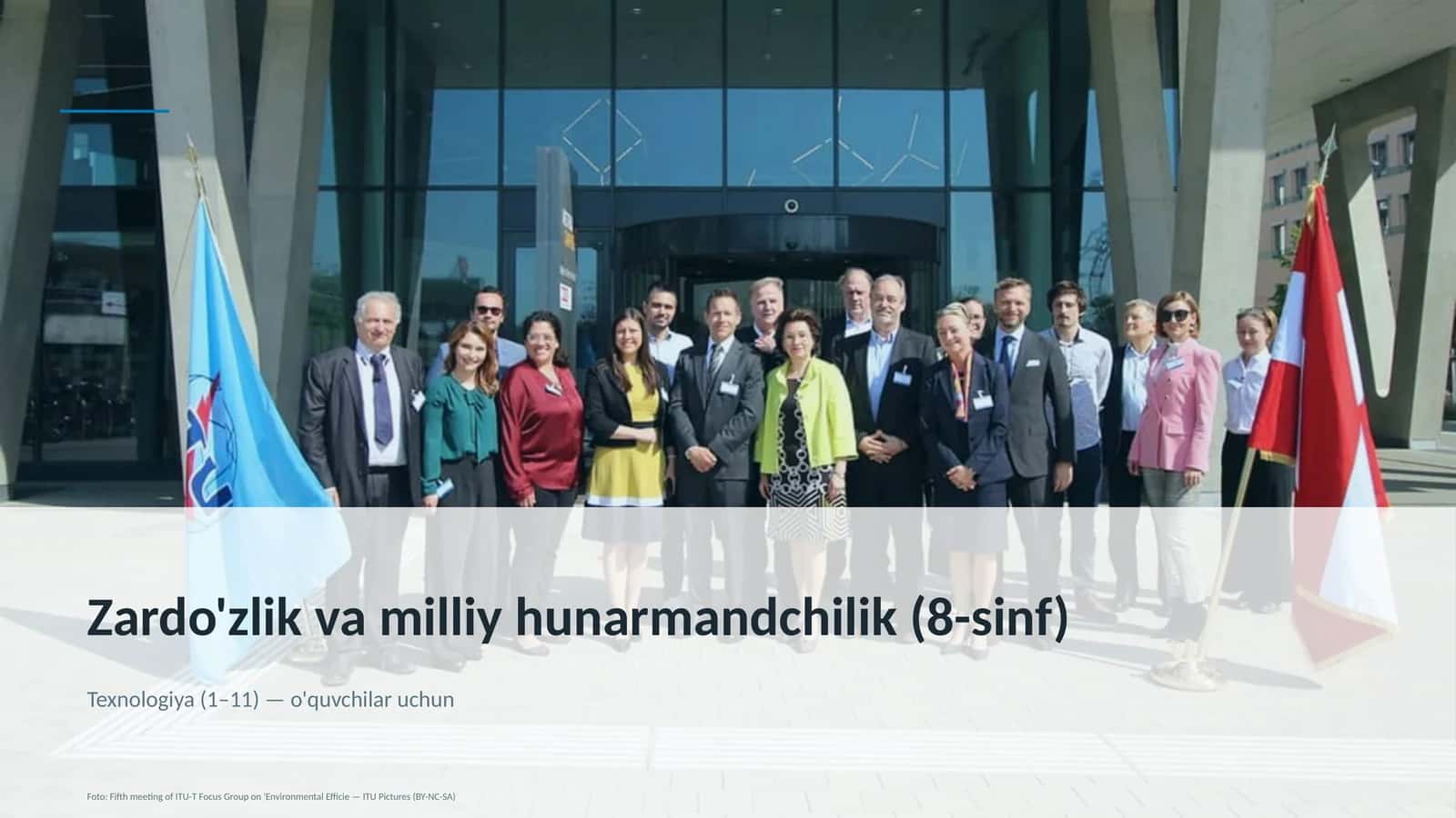 Zardo'zlik va milliy hunarmandchilik (8-sinf) 1