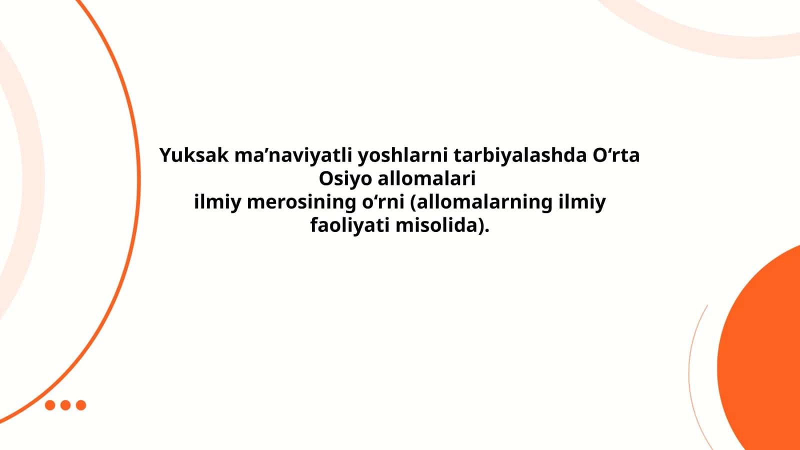 Al-Farg‘oniy va astronomiya ilmidagi o‘rni 1