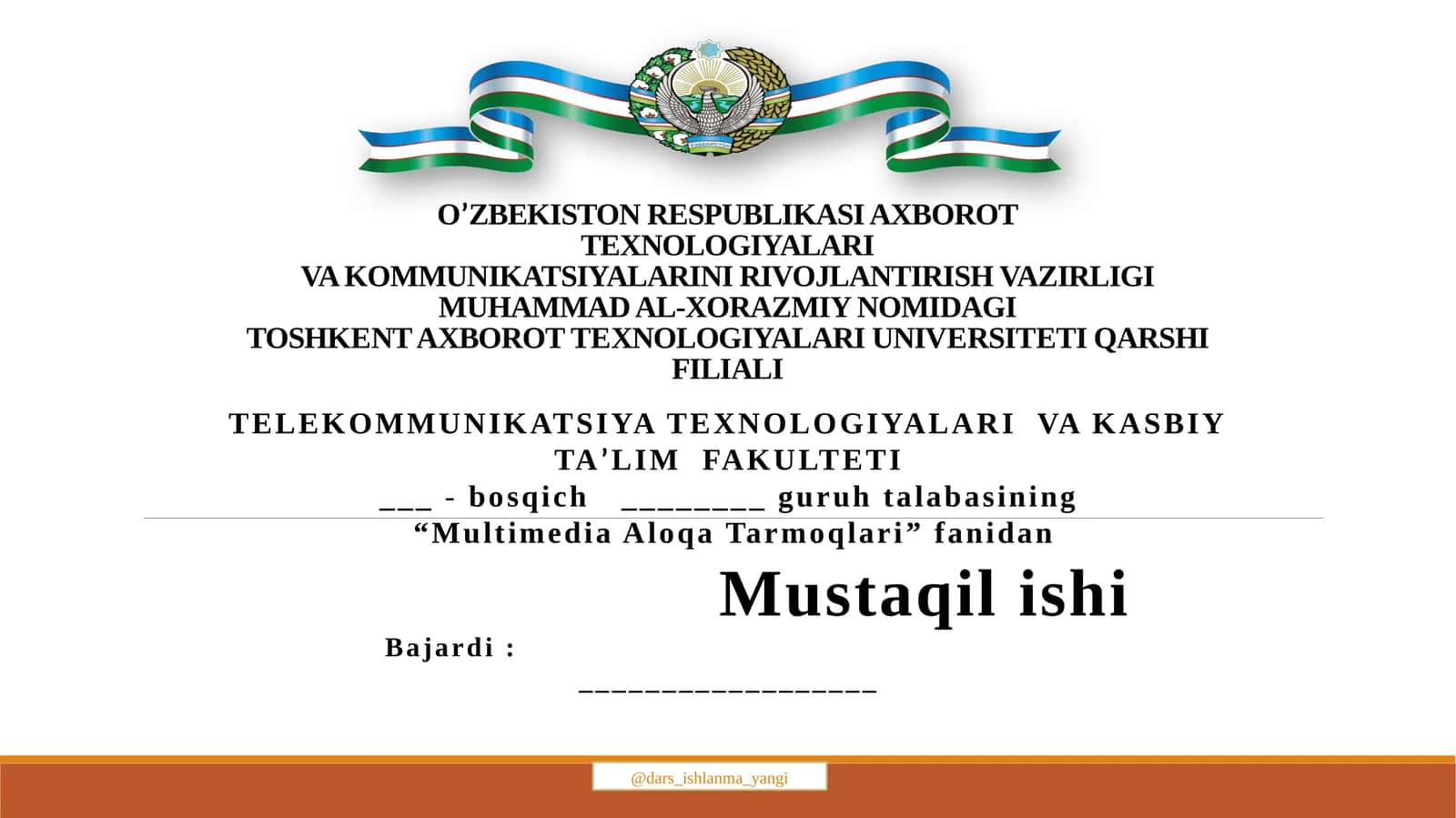 Ip Multimedia Subsystem Konsepsiyasi. IMS Standartlashtirish 1