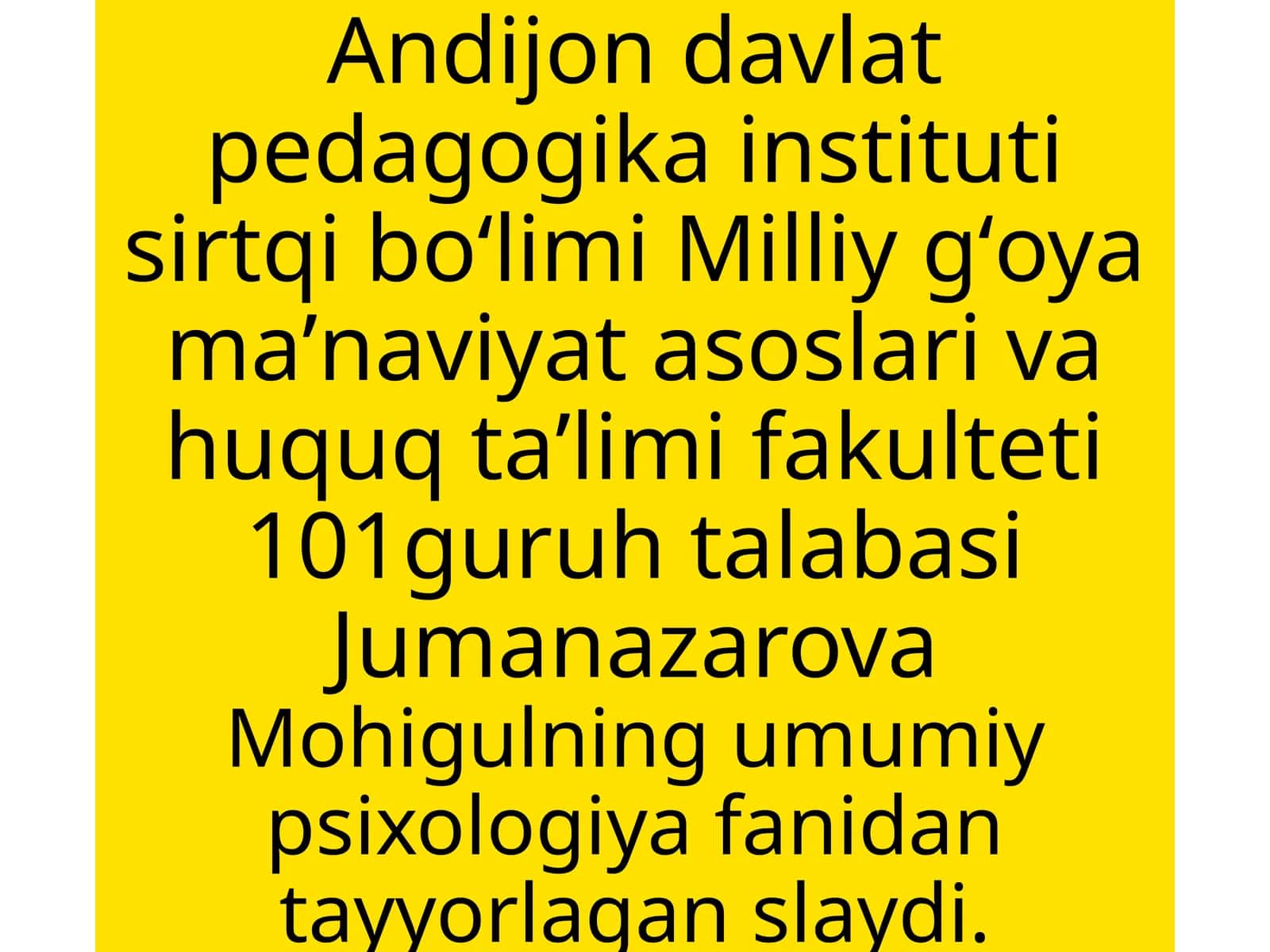 Sezgilar haqida umumiy tushuncha va uning nerv fiziologik asoslari 1