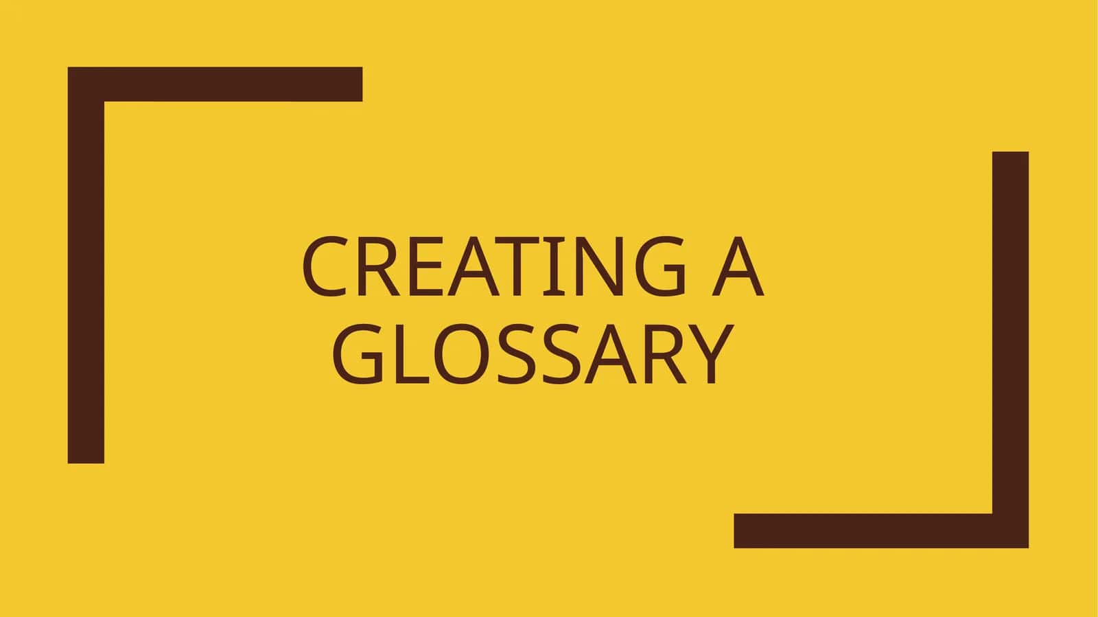 Glossary of Post-colonial Literature 1