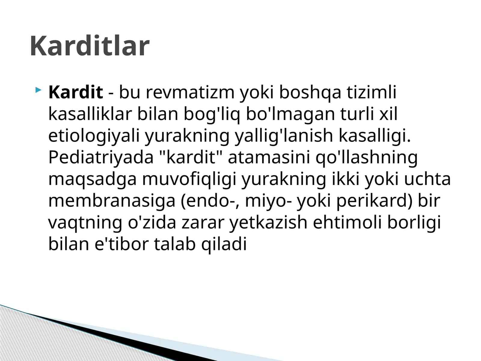 Karditlar 1