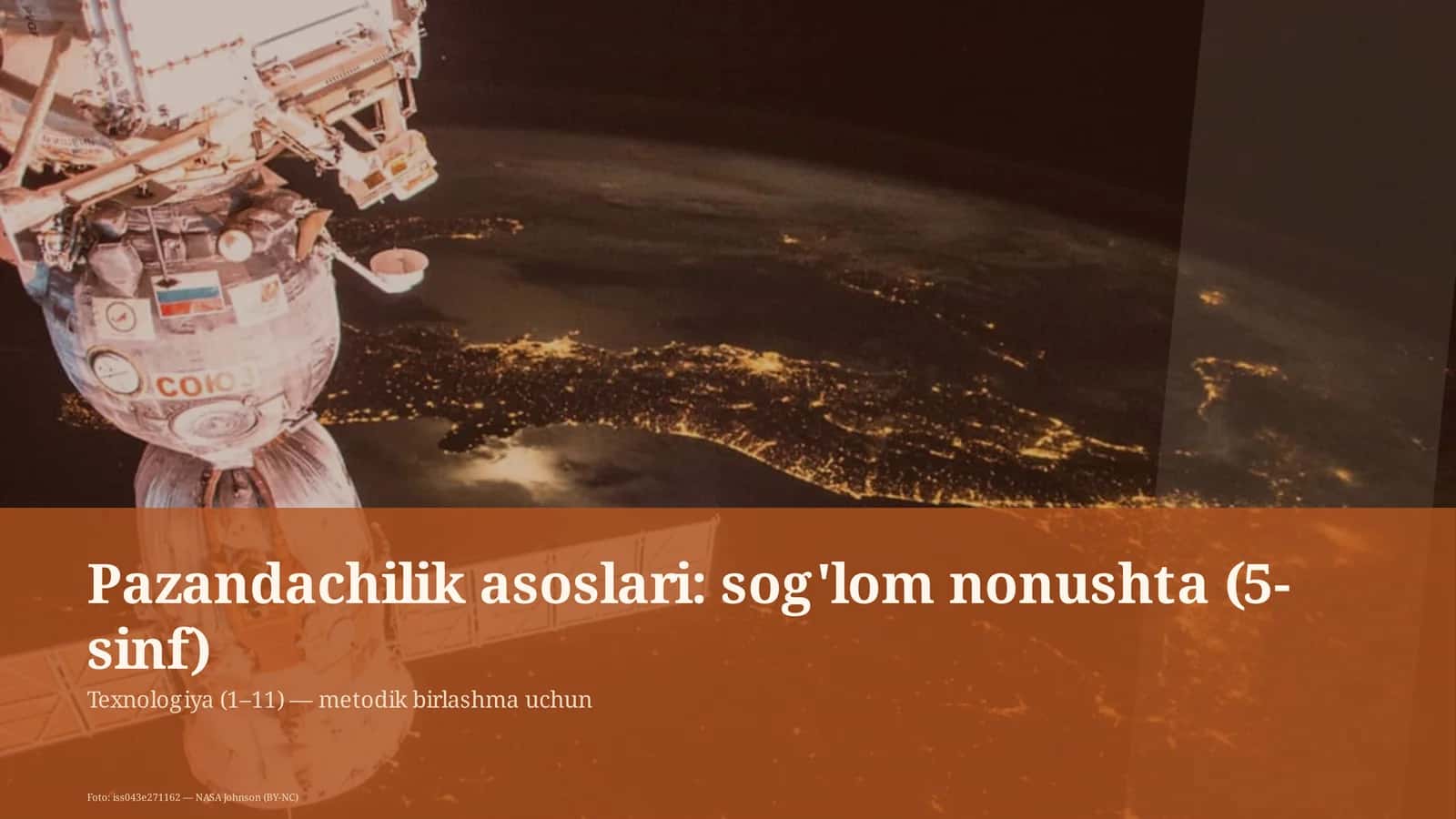 Sog'lom nonushta (5-sinf) 1