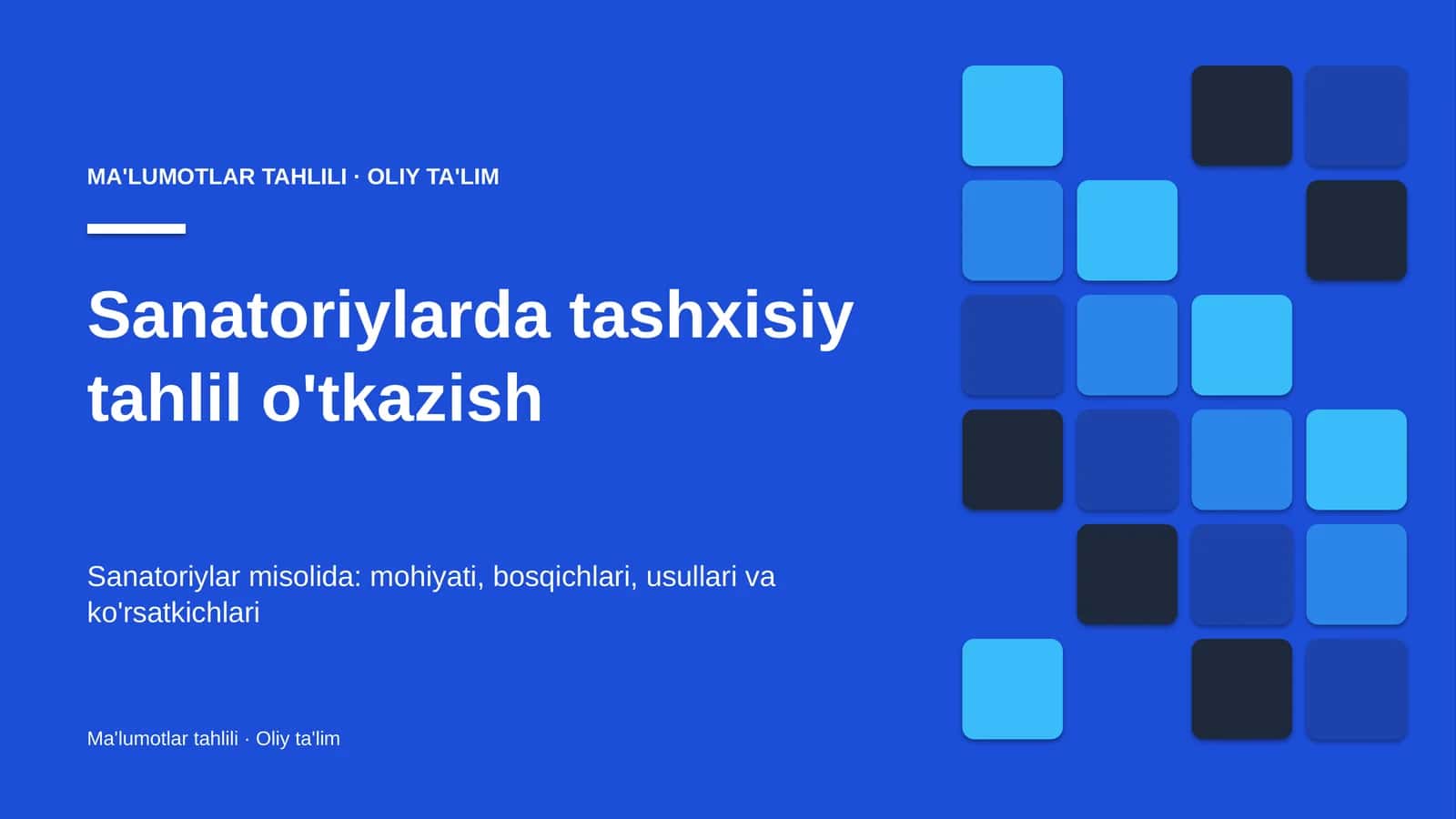 sanatoriylarda tashxisiy tahlil o'tkazish 2367 1