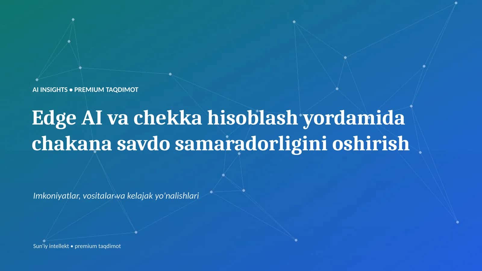 Premium Taqdimot 1