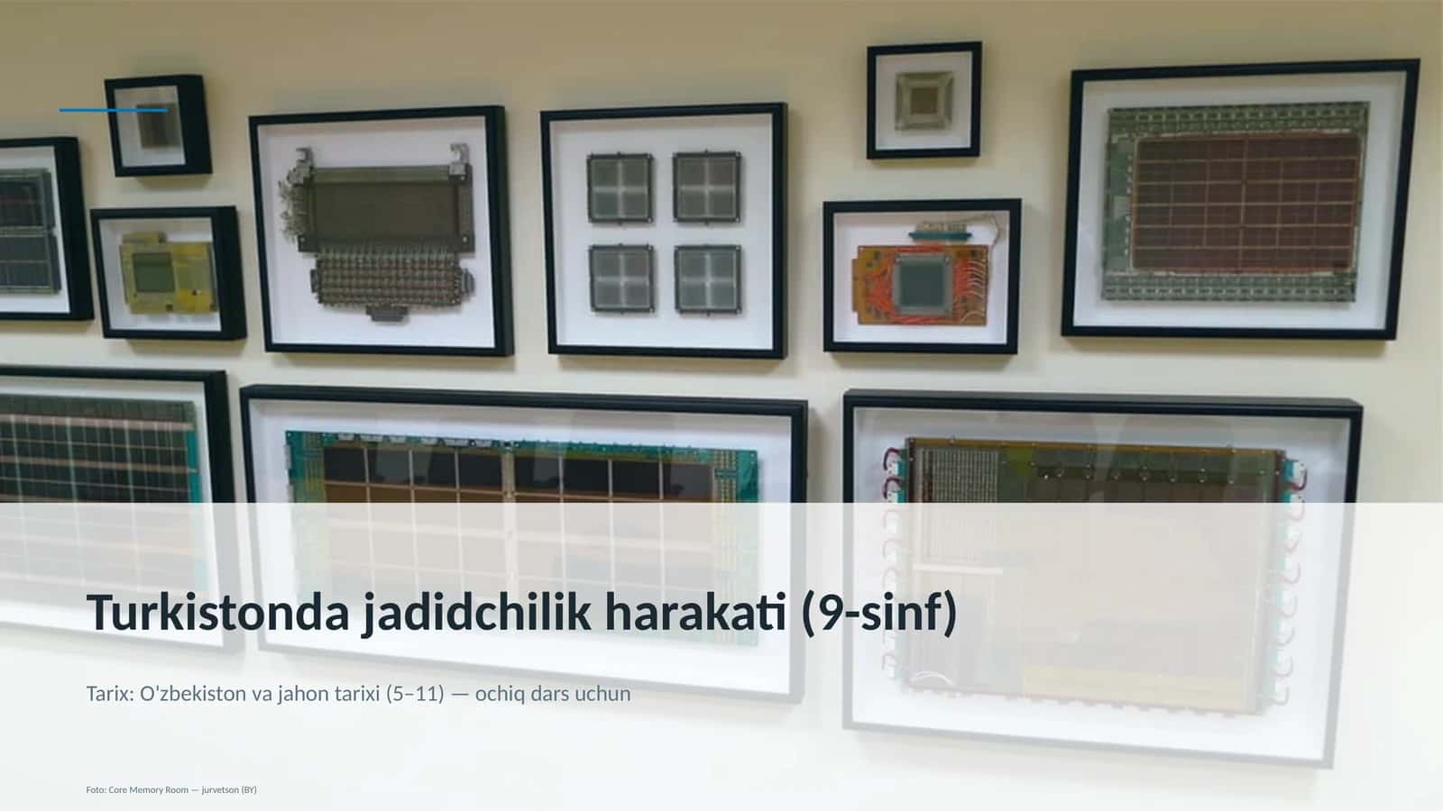Turkistonda jadidchilik harakati (9-sinf) 1
